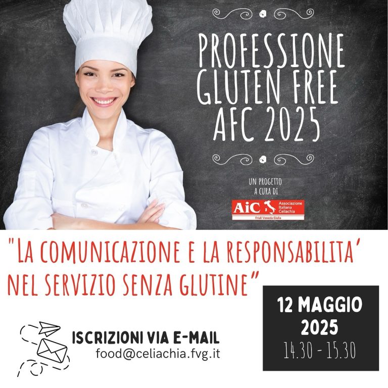 Professione gluten free AFC 2025