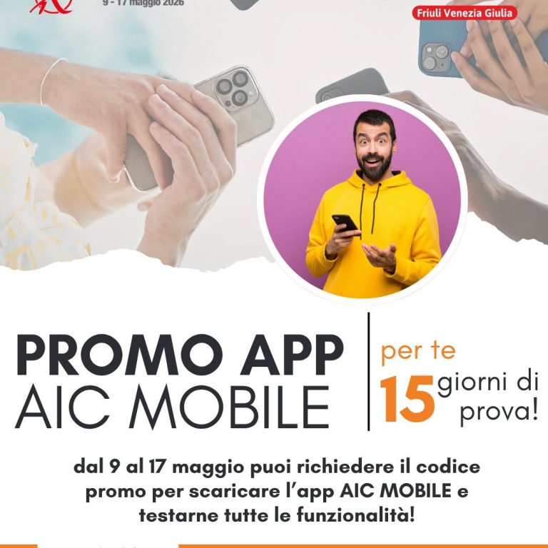 Promo app AIC Mobile - Settimana della Celiachia 2026